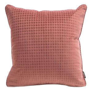 Poszewka pepitka 40x40 Eurofirany Amelia puder