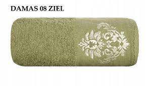 Ręcznik 50x90 Eurofirany Damas zielony