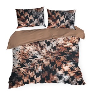 Pościel tencel Eurofirany 160x200 Zoja 01 brąz