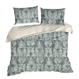 Pościel tencel Eurofirany 160x200 Zoja 06 beż/stal