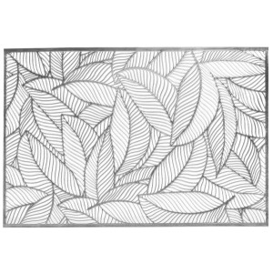 Podkładka glamour Eurofirany 30x45 Mia srebrny