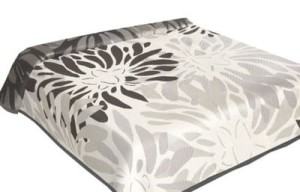 Narzuta dwustronna 220x240 Eurofirany Leo stalowy