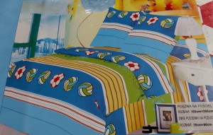 Pościel 160x200 Piłki Ball Football