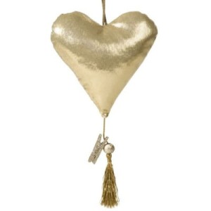 Ozdoba choinkowa ozdoby Eurofirany Hart złoty