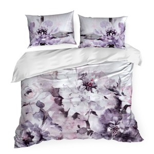 Pościel satynowa 200x220 Eurofirany Premium12 fiolet