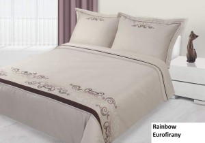 Pościel bawełna 160x200 Eurofirany haft Rainbow