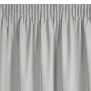 Matowa zasłona na taśmie 140x270 stalowa gładka