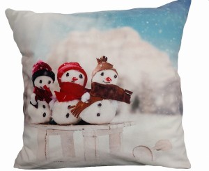 Poszewka świąteczna 40x40EuroFirany Snowman2