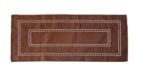 Obrus haftowany 150x260 Bruna brązowy