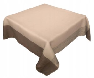 Obrus teflon 150x400 Alberto beż/brąz