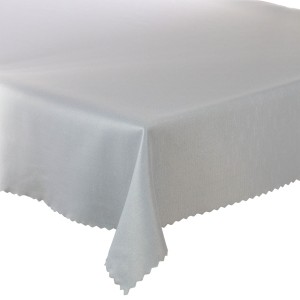Obrus plamoodporny 140x180 deszczyk popiel