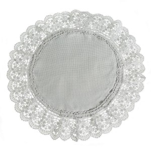 Serwetka 30cm Eurofirany Granada  srebrny