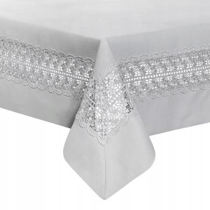 Obrus bieżnik EuroFirany 40x140 GRANADA sreb
