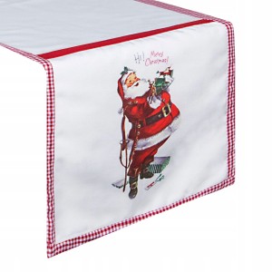 Bieżnik świąteczny 40x140 Eurofirany Santa 