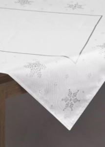 Bieżnik świąteczny 40x140 Eurofirany Stars b+srebrny