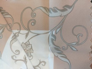 Obrus odpasowany 110x160 krem z beżem