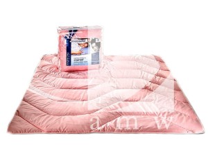 Kołdra AMW Comfort kremowa 100x135 40x60 dziecięca z poduszką