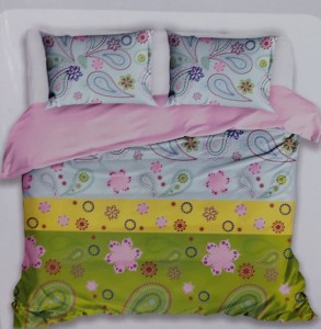 Komplet pościeli 160x200 mikrowłókno kolorowa