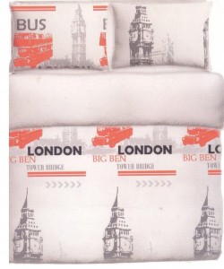 Pościel z mikrofibry młodzieżowa 160x200 London