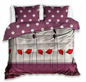 Komplet pościeli 160x200 mikrowłókno kolorowa 