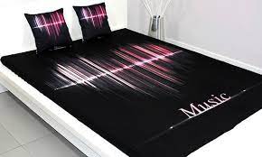 Koc polarowy 150x200 młodzieżowy Love Sound