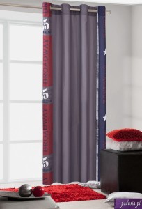 Zasłona na przelotkach 140x245 Eurofirany Nina