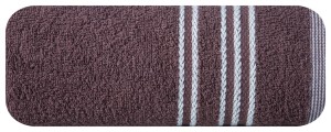 Ręcznik 70x140 Eurofirany Aida brąz