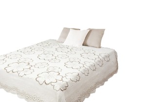 Narzuta 170x210 Eurofirany Flore krem