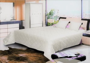 Narzuta 170x210 z mikrofazy satynowej Matex biały