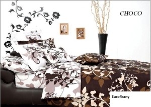 Pościel satynowa 160x200 Eurofirany Choco