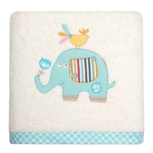 RĘCZNIK DLA DZIECKA 50X90 BABY2 krem turkus