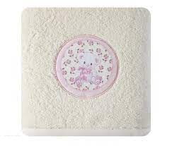 RĘCZNIK DLA DZIECKA 50X90 BABY18 krem