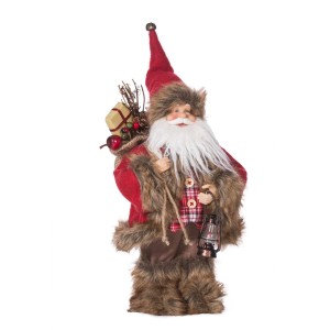 MIKOŁAJ OZDOBY CHOINKOWE EUROFIRANY Ari1 19x9x30