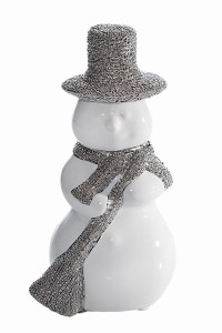 Figurka ceramiczna Bałwan Eurofirany Henry 02 