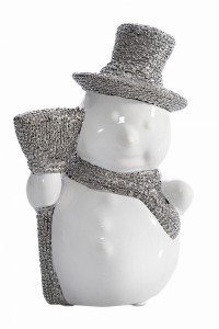 Figurka ceramiczna Bałwan Eurofirany Henry 01