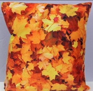 Poszewka dekoracyjna jesienna 40x40 jesień liście