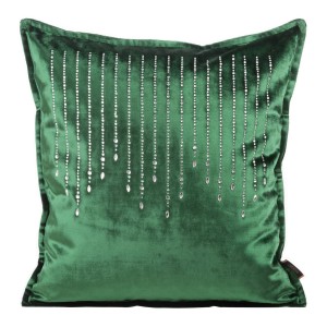 Poszewka dekoracyjna premium 45x45 Eurofirany Royal1 c.zielony