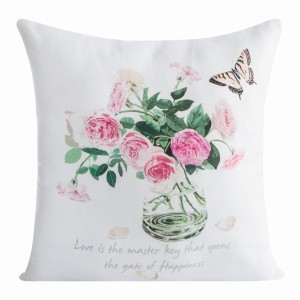 Poszewka ozdobna 45x45 Eurofirany Flower 18