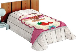 Koc z nadrukiem 3D 155x220 akrylowy gruby 86