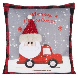 Poszewka świąteczna 45x45 Eurofirany Santa/św/1