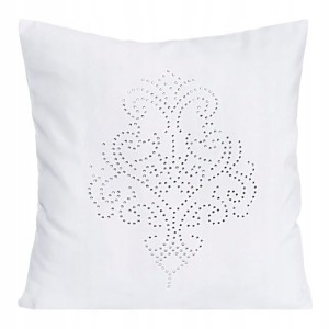 Poszewka 45x45 Eurofirany Yvette biała