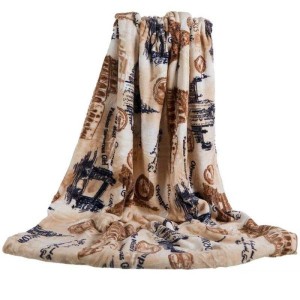 Koc z mikrofibry 200x220 Elway miasta