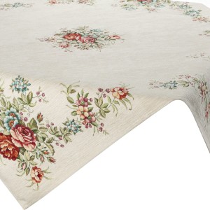 Obrus 100x100 gobelinowy Eurofirany 1233 nat