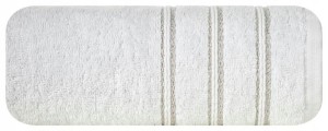 Ręcznik Nati 01 Eurofirany 70x140 biały 500g %