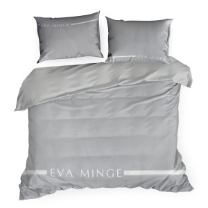 POŚCIEL EVA MINGE 160x200 EUROFIRANY Silk 6 srebrny