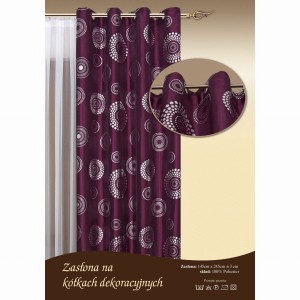 Zasłona 145x245 Eurofirany 8502 fiolet