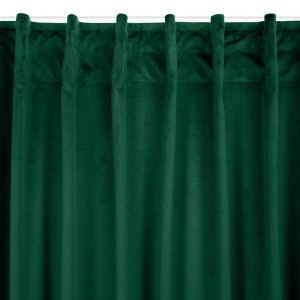 Zasłona na taśmie flex 140x300 Eurofirany Madlen c.zielona