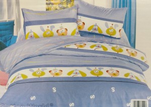 Pościel dziecięca 160x200 niebieska
