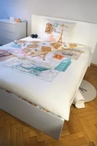 Pościel młodzieżowa 160x200 Paris Paryż