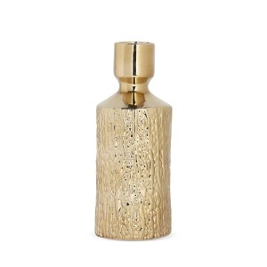 WAZON DEKORACYJNY ERNA (FI) 12X33 CM ZŁOTY